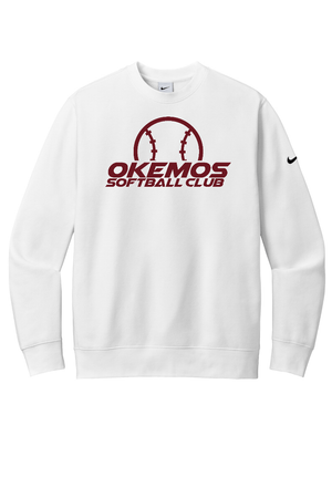 Custom Apparel - Screen Printing - Okemos Softball Club - Nike Crewneck - Okemos Softball Club - 15523