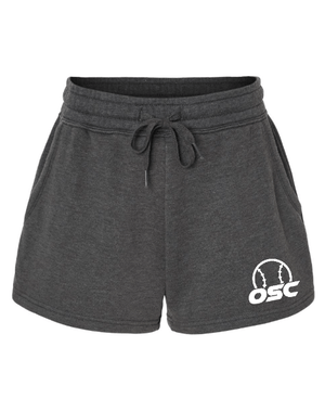 Custom Apparel - Screen Printing - Okemos Softball Club - Womans Fleece Shorts - Okemos Softball Club - 15523