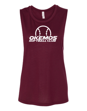 Custom Apparel - Screen Printing - Okemos Softball Club - Womans Muscle Tank - Okemos Softball Club - 15523
