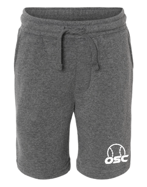 Custom Apparel - Screen Printing - Okemos Softball Club - Youth Lightweight Fleece Shorts - Okemos Softball Club - 15523