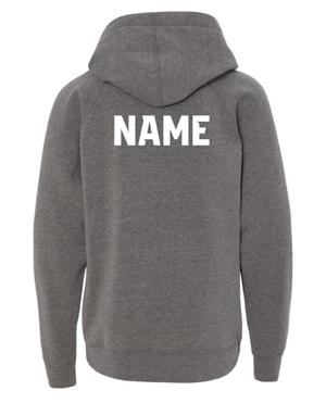 Custom Apparel - Screen Printing - Okemos Softball Club - Youth Lightweight Special Blend Hooded Sweatshirt - (Name Optional) - Okemos Softball Club - 16550