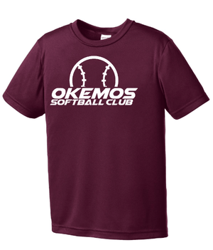 Custom Apparel - Screen Printing - Okemos Softball Club - Youth T-Shirt - Okemos Softball Club - 15523