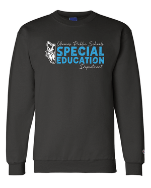 Custom Apparel - Screen Printing - Okemos Special Education - Unisex Adult Crewneck Sweatshirt - Crewneck Sweatshirt - Okemos Special Education - 14826