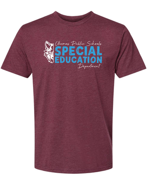 Custom Apparel - Screen Printing - Okemos Special Education - Unisex Adult Sweatshirt - T-shirt - Okemos Special Education - 14826