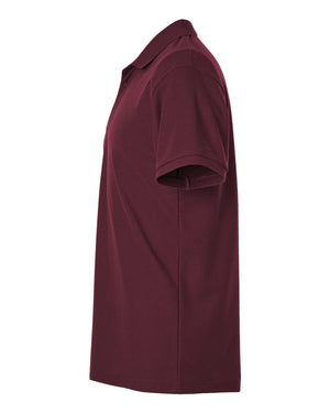 Custom Printed Apparel | Okemos Staff | AllPro Men's Pique Polo - Maroon - Polo - Okemos Staff - 18218