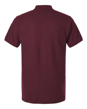 Custom Printed Apparel | Okemos Staff | AllPro Men's Pique Polo - Maroon - Polo - Okemos Staff - 18218
