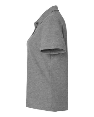 Custom Printed Apparel | Okemos Staff | AllPro Women's Pique Polo - Heather Granite - Polo - Okemos Staff - 18218