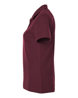 Custom Printed Apparel | Okemos Staff | AllPro Women's Pique Polo - Maroon - Polo - Okemos Staff - 18218