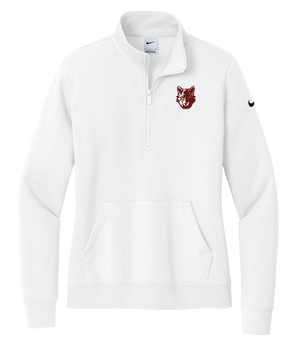 Custom Printed Apparel | Okemos Staff | Nike Women's Club Fleece 1/2 Zip - 1/2 Zip - Okemos Staff - 18218