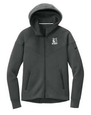 Custom Printed Apparel | Okemos Staff |Nike Women's Tech Fleece Full Zip Hoodie - Full Zip - Okemos Staff - 18218