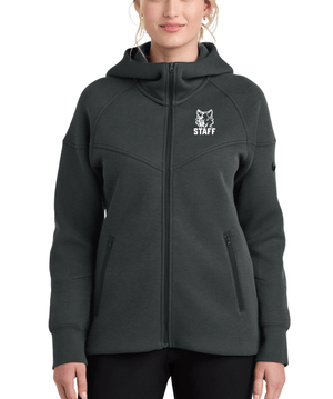 Custom Printed Apparel | Okemos Staff |Nike Women's Tech Fleece Full Zip Hoodie - Full Zip - Okemos Staff - 18218