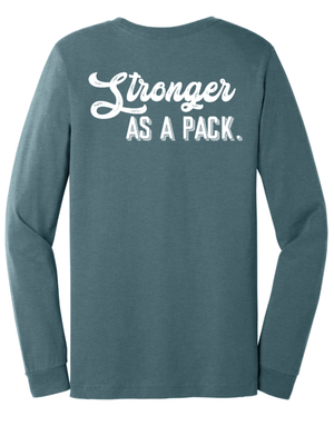 Custom Printed Apparel | Okemos Staff | Unisex Bella Canvas Cotton Polyester Blend Long Sleeve - OEA - t-shirt - Okemos Staff - 18218