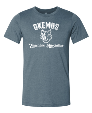 Custom Printed Apparel | Okemos Staff | Unisex Bella Canvas Cotton Polyester Blend T-Shirt - OEA - t-shirt - Okemos Staff - 18218