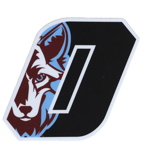Custom Apparel - Screen Printing - Okemos Stickers (Slanted O) - Pack of 50 - Fabricated Customs