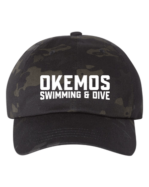 Custom Apparel - Screen Printing - Okemos Swim and Dive - Classic Dad Hat - Okemos Swim and Dive - 14947