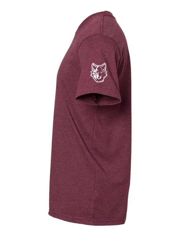 Custom Apparel - Screen Printing - Okemos Swim & Dive - Adult T-Shirt Maroon - Okemos Swim & Dive - 16057