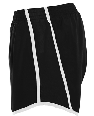 Custom Apparel - Screen Printing - Okemos Swim & Dive - Ladies Team Short Black - Okemos Swim & Dive - 16057