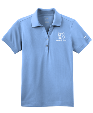 Custom Apparel - Screen Printing - Okemos Swim & Dive - Nike Ladies Dri Fit Polo - Okemos Swim & Dive - 16057
