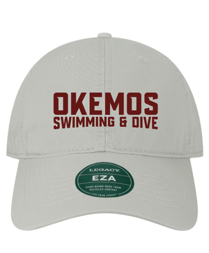 Custom Apparel - Screen Printing - Okemos Swim & Dive - Relaxed Twill Dad Hat - Okemos Swim & Dive - 16057