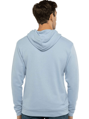 Custom Apparel - Screen Printing - Okemos Swim & Dive - Sueded Hoodie Stonewash Denim - Okemos Swim & Dive - 16057