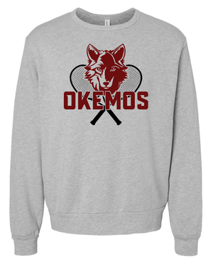 Custom Apparel - Screen Printing - Okemos Tennis 2024 - Unisex Crewneck Sweatshirt - Okemos Tennis 2024 - 15568
