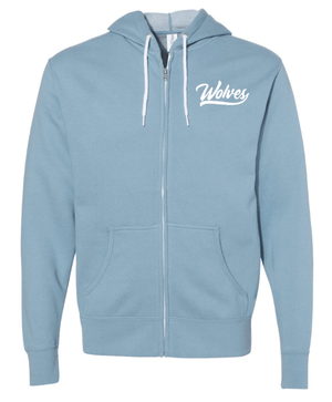 Custom Apparel - Screen Printing - Okemos Tennis 2024 - Unisex Hooded Full Zip - Okemos Tennis 2024 - 15568