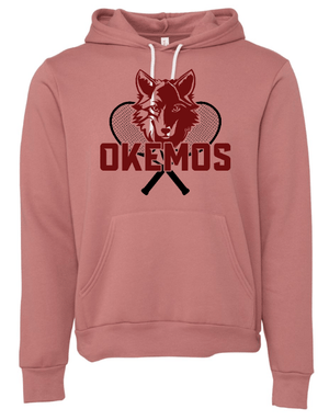 Custom Apparel - Screen Printing - Okemos Tennis 2024 - Unisex Hooded Sweatshirt - Okemos Tennis 2024 - 15568