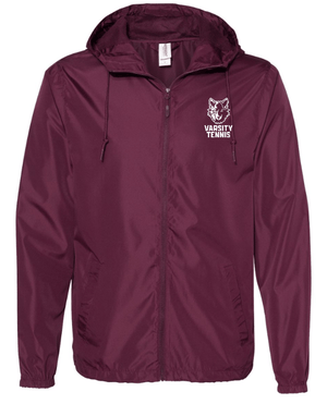 Custom Apparel - Screen Printing - Okemos Tennis 2024 - Unisex Lightweight Windbreaker - Okemos Tennis 2024 - 15568
