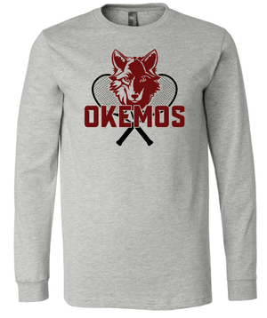 Custom Apparel - Screen Printing - Okemos Tennis 2024 - Unisex Long Sleeve T-Shirts - Okemos Tennis 2024 - 15568