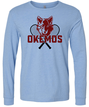 Custom Apparel - Screen Printing - Okemos Tennis 2024 - Unisex Long Sleeve T-Shirts - Okemos Tennis 2024 - 15568