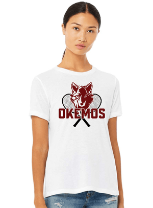 Custom Apparel - Screen Printing - Okemos Tennis 2024 - Women's T-Shirt - Okemos Tennis 2024 - 15568