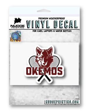 Custom Apparel - Screen Printing - Okemos Tennis 2025 - Car Decal - Okemos Tennis 2025 - 17424