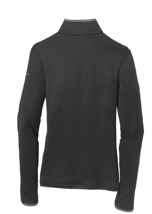 Custom Apparel - Screen Printing - Okemos Tennis 2025 - Nike Women's DriFIT Stretch 1/2 Zip Cover - Up - Okemos Tennis 2025 - 17424