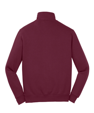 Custom Apparel - Screen Printing - Okemos Tennis 2025 - Unisex 1/4 Zip Sweatshirt - Okemos Tennis 2025 - 17424