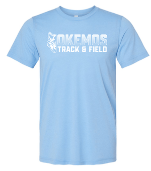Custom Apparel - Screen Printing - Okemos Track & Field 2024 - Adult Unisex T-Shirt - Okemos Track & Field 2024 - 15680