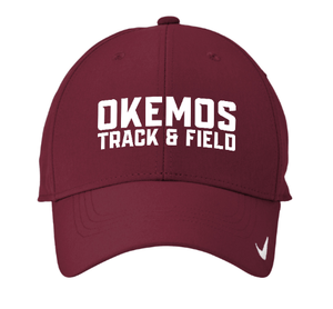 Custom Apparel - Screen Printing - Okemos Track & Field 2024 - Nike Hat - Okemos Track & Field 2024 - 15680