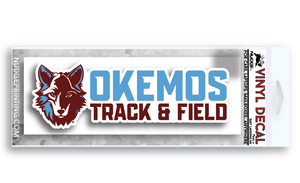 Custom Apparel - Screen Printing - Okemos Track & Field 2025 - Car Decal - Okemos Track & Field 2025 - 17447