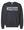 Custom Apparel - Screen Printing - Okemos Track & Field 2025 - Garment Dyed Lightweight Fleece Crewneck (Black / Light Blue) - Okemos Track & Field 2025 - 17447