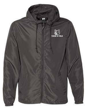 Custom Apparel - Screen Printing - Okemos Track & Field 2025 - Lightweight Windbreaker Full Zip Jacket - Okemos Track & Field 2025 - 17447