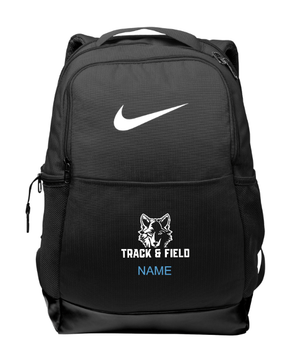 Custom Apparel - Screen Printing - Okemos Track & Field 2025 - Nike Medium Backpack *Personalization Optional* - Okemos Track & Field 2025 - 17447