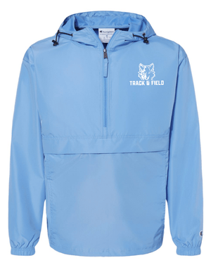 Custom Apparel - Screen Printing - Okemos Track & Field 2025 - Packable Quarter Zip Jacket - Okemos Track & Field 2025 - 17447