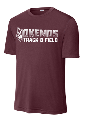 Custom Apparel - Screen Printing - Okemos Track & Field 2025 - Performance T-Shirt - Okemos Track & Field 2025 - 17447