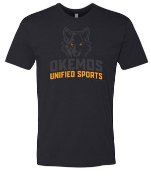 Custom Apparel - Screen Printing - Okemos Unified Sports - Adult Unisex T-Shirt - T-Shirt - Okemos Unified Sports - 15516