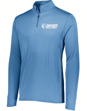 Custom Apparel - Screen Printing - Okemos Volleyball - 1/4 Zip - 1/4 Zip - Okemos Volleyball - 14526