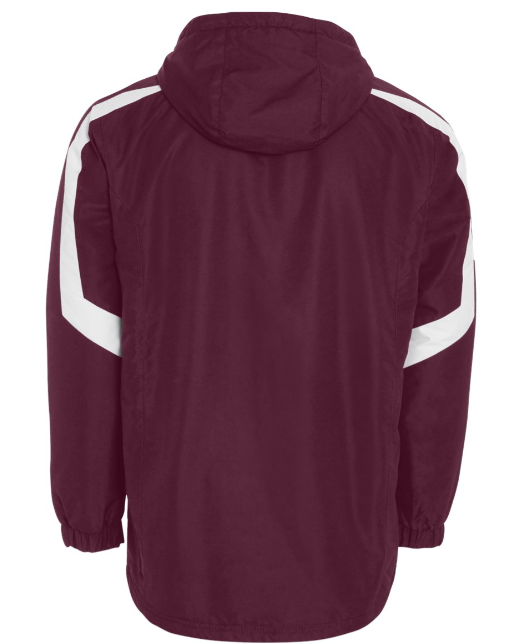 Custom Apparel - Screen Printing - Okemos Volleyball 2024 - Adult Polyester Full Zip Jacket (*VARSITY ONLY*) - Okemos Volleyball 2024 - 16403