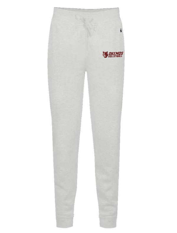 Custom Apparel - Screen Printing - Okemos Volleyball 2024 - Women's Athletic Fleece Joggers - Okemos Volleyball 2024 - 16403