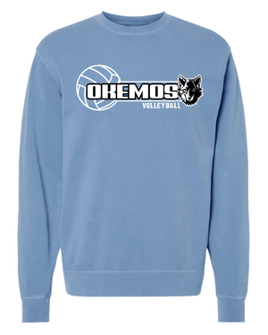 Custom Apparel - Screen Printing - Okemos Volleyball - Crewneck Sweatshirt - Crewneck Sweatshirt - Okemos Volleyball - 14526