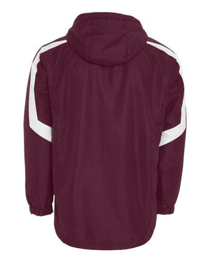 Custom Apparel - Screen Printing - Okemos Volleyball - Full Zip Charger Jacket *VARSITY ONLY* - Jacket - Okemos Volleyball - 14526