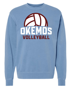Custom Apparel - Screen Printing - Okemos Volleyball MS - Crewneck Sweatshirt - Crewneck - Okemos Volleyball MS - 14597