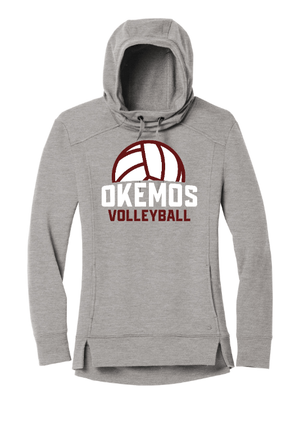 Custom Apparel - Screen Printing - Okemos Volleyball MS - OGIO Ladies Hoodie - Hoodie - Okemos Volleyball MS - 14597